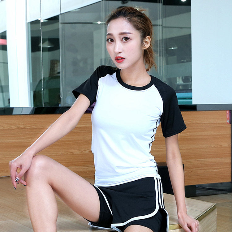 Short Sleeve Slim Fit Gym Shirt