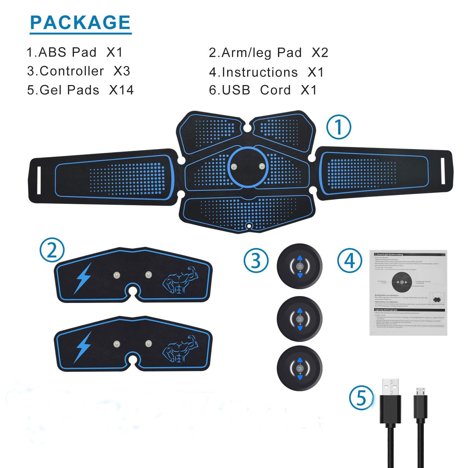 Muscle Stimulator Abdominal Shaping Belt