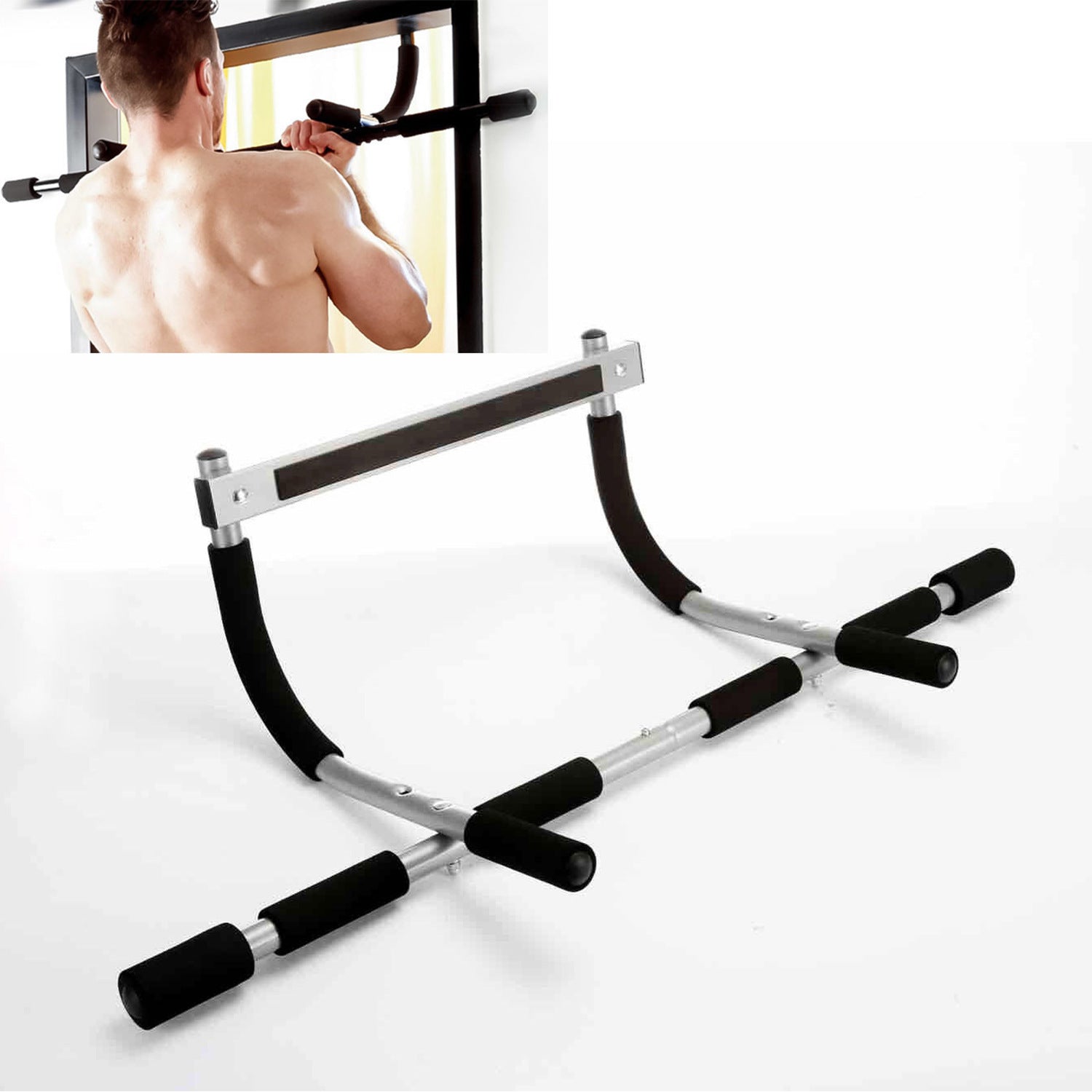 Indoor Pull-Up Fitness Bar