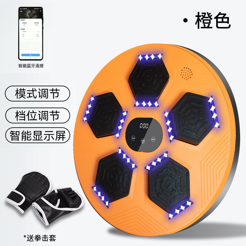 Smart Bluetooth Punching Machine with Light for Home Fitness